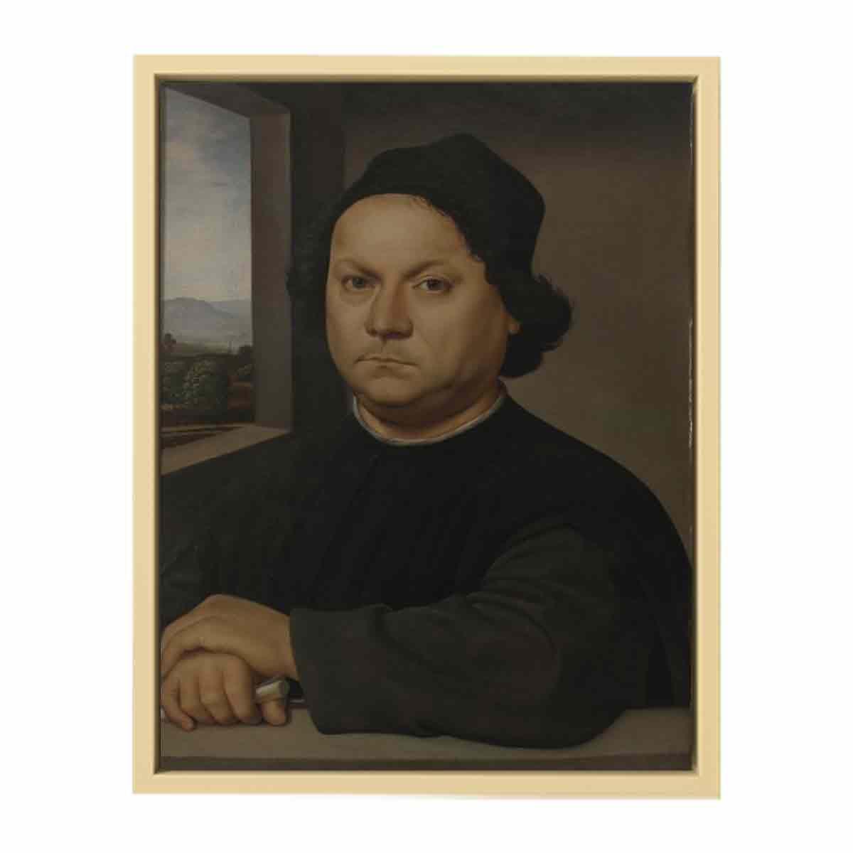 Portrait of a Man By Raphael