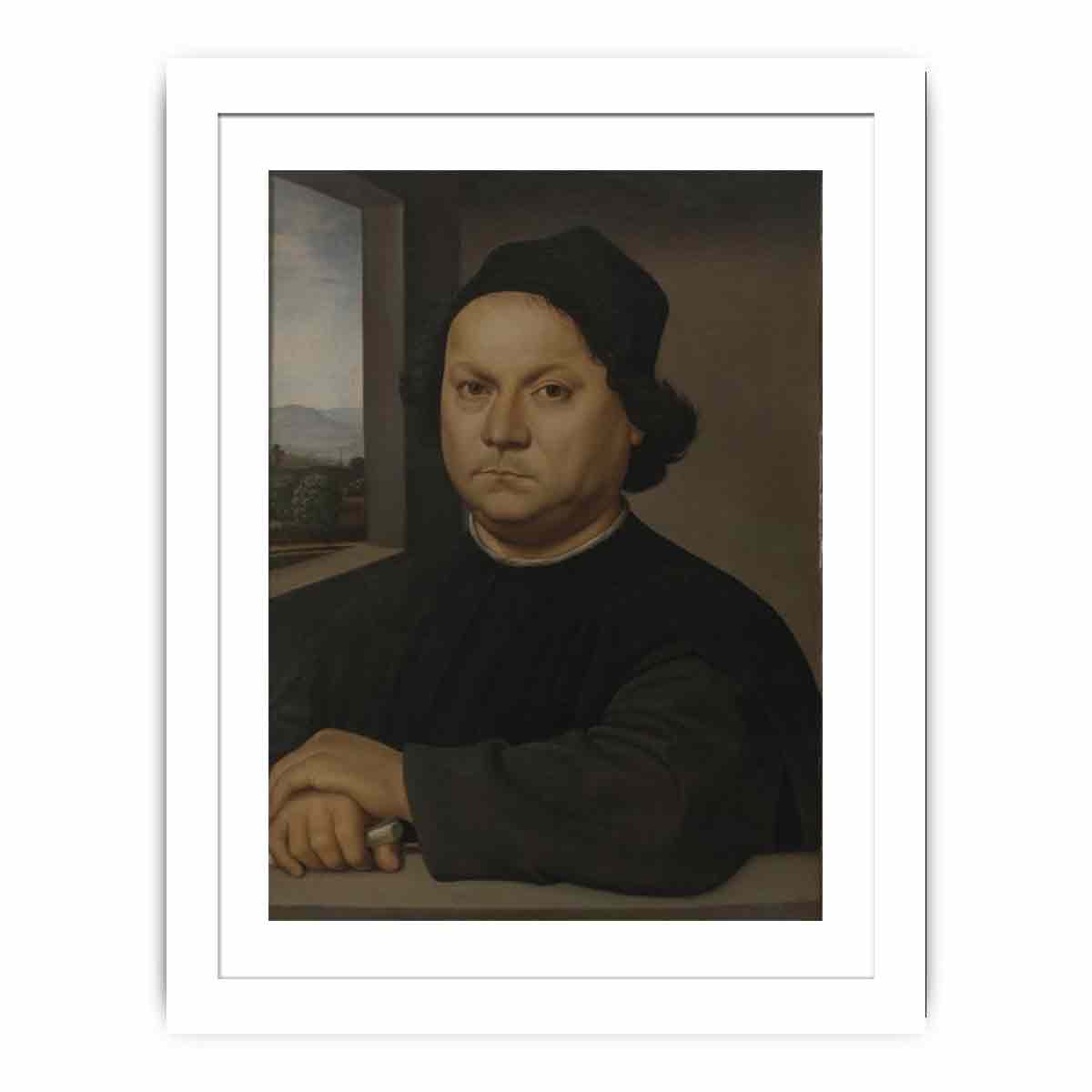 Portrait of a Man By Raphael