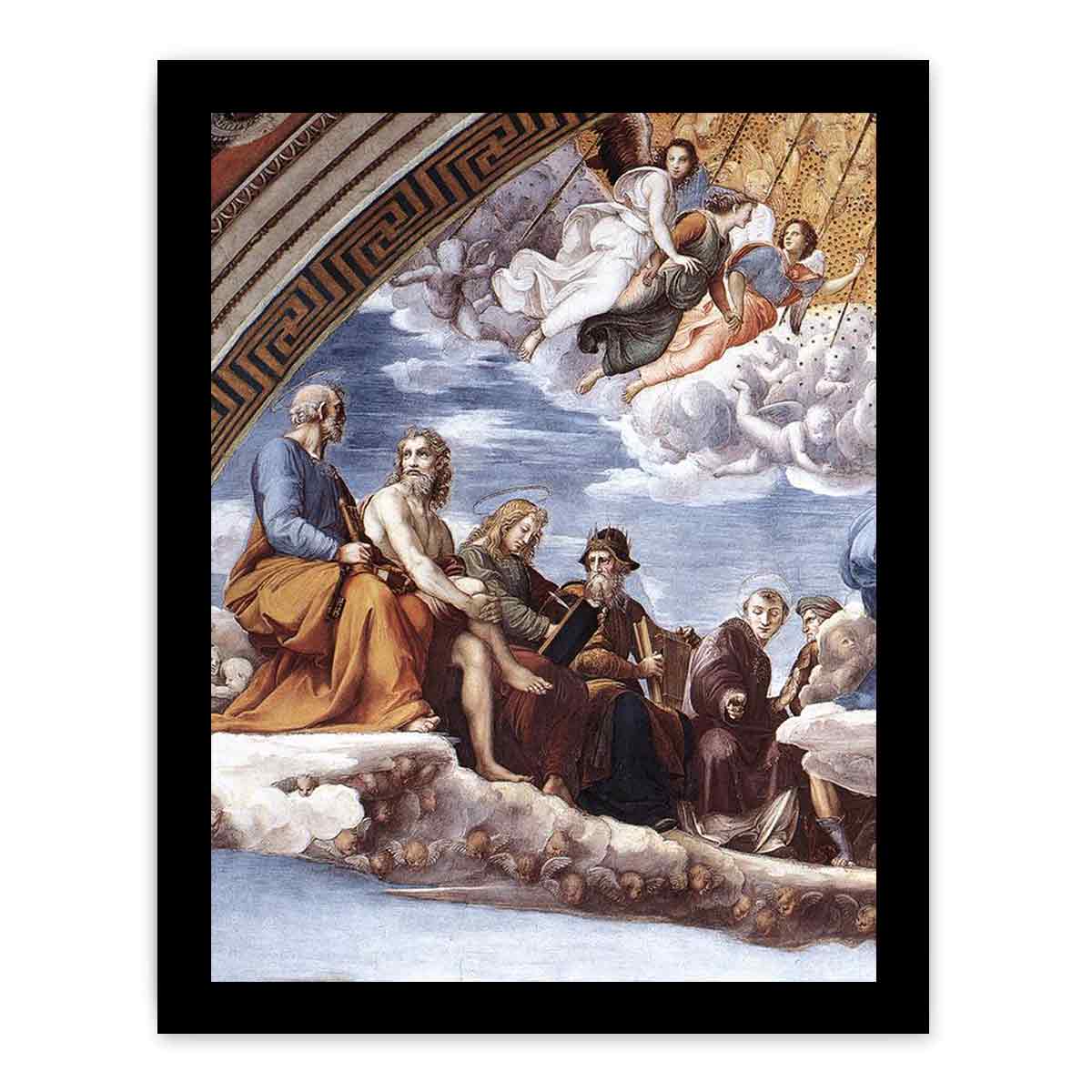 La Disputa (detail) By Raphael