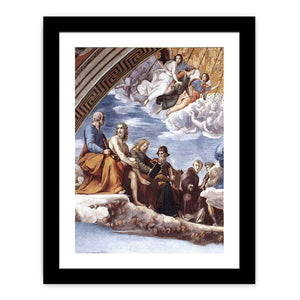 La Disputa (detail) By Raphael