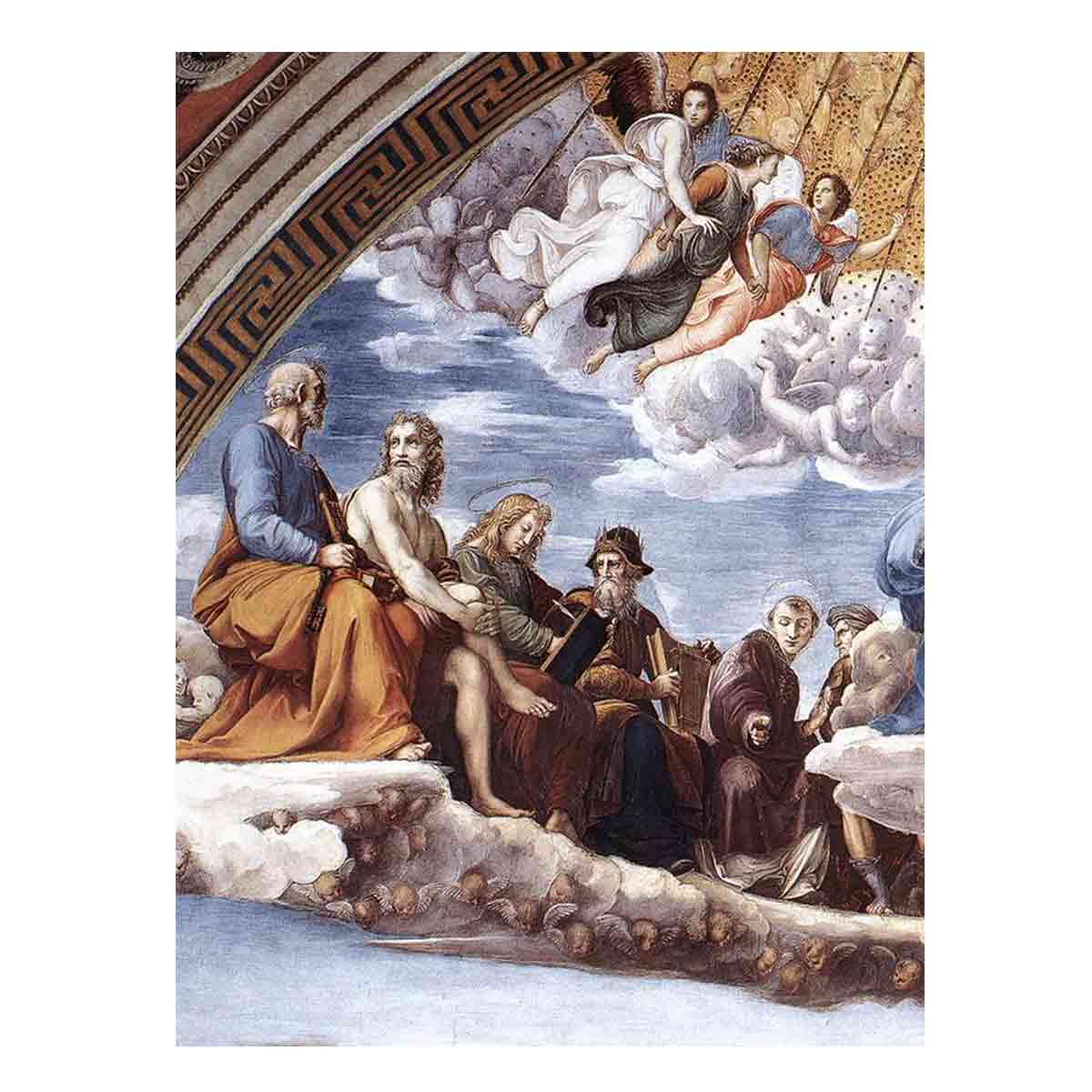 La Disputa (detail) By Raphael
