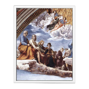 La Disputa (detail) By Raphael