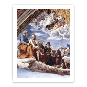 La Disputa (detail) By Raphael