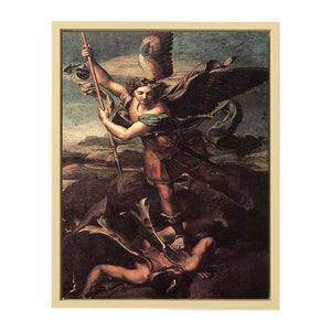 St Michael and the Devil By Raphael
