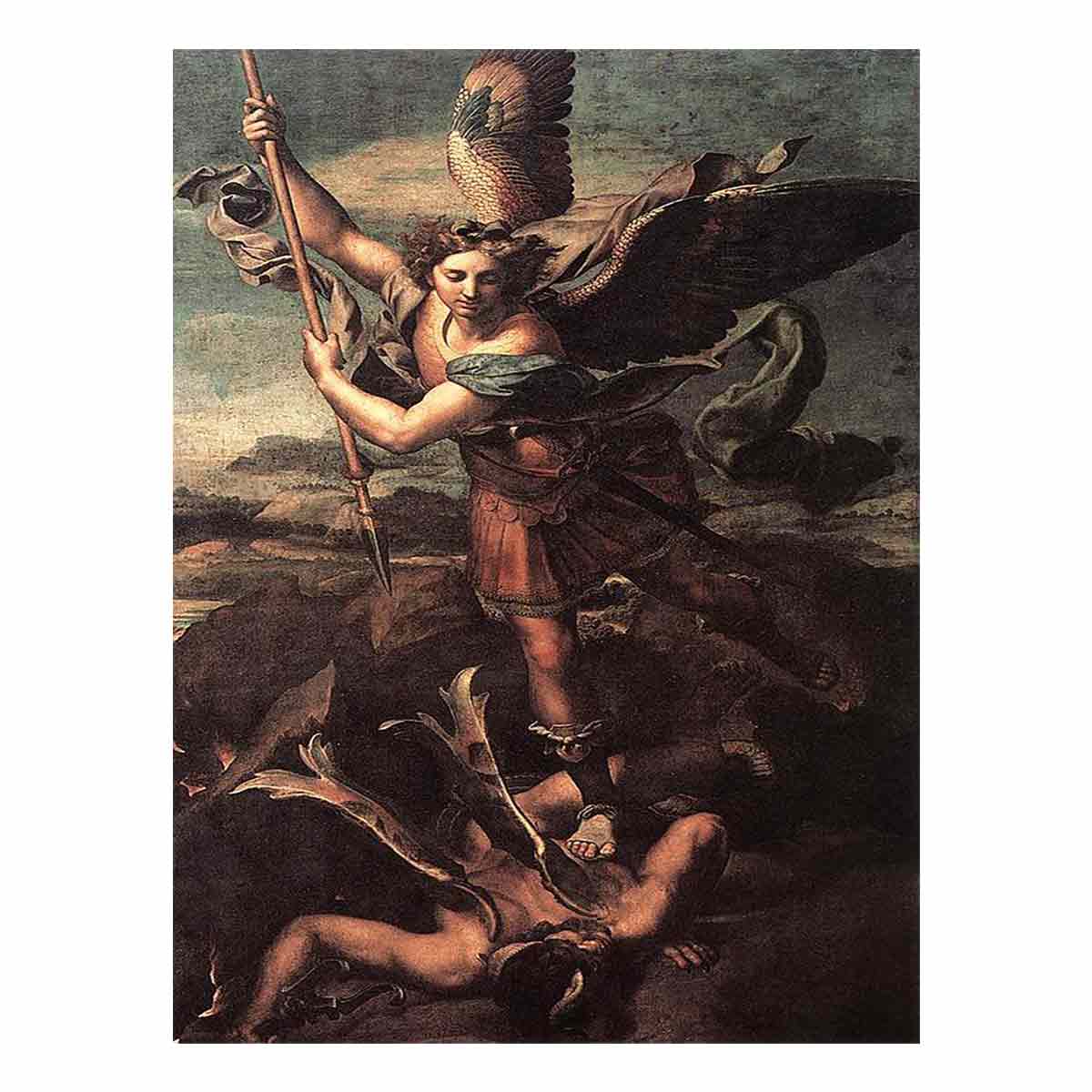 St. Michael Overwhelming the Demon