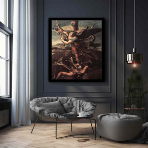 St Michael and the Devil By Raphael