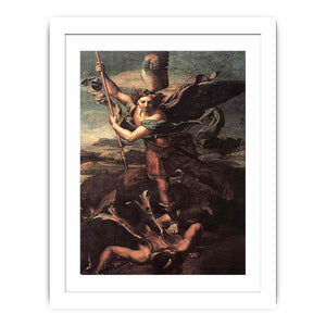 St Michael and the Devil By Raphael