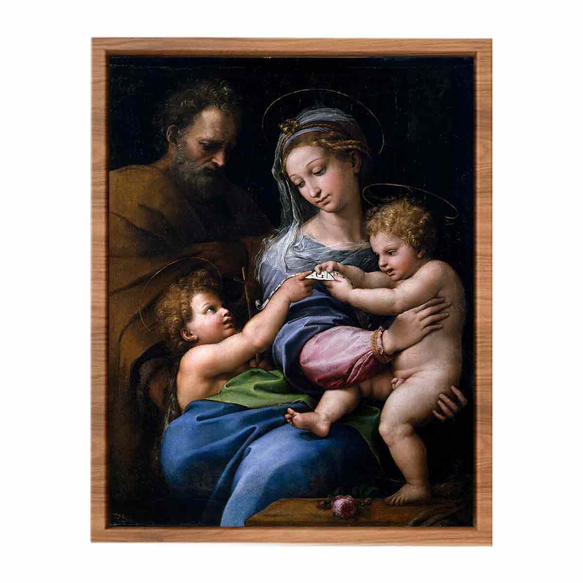 Madonna of the Rose By Raphael