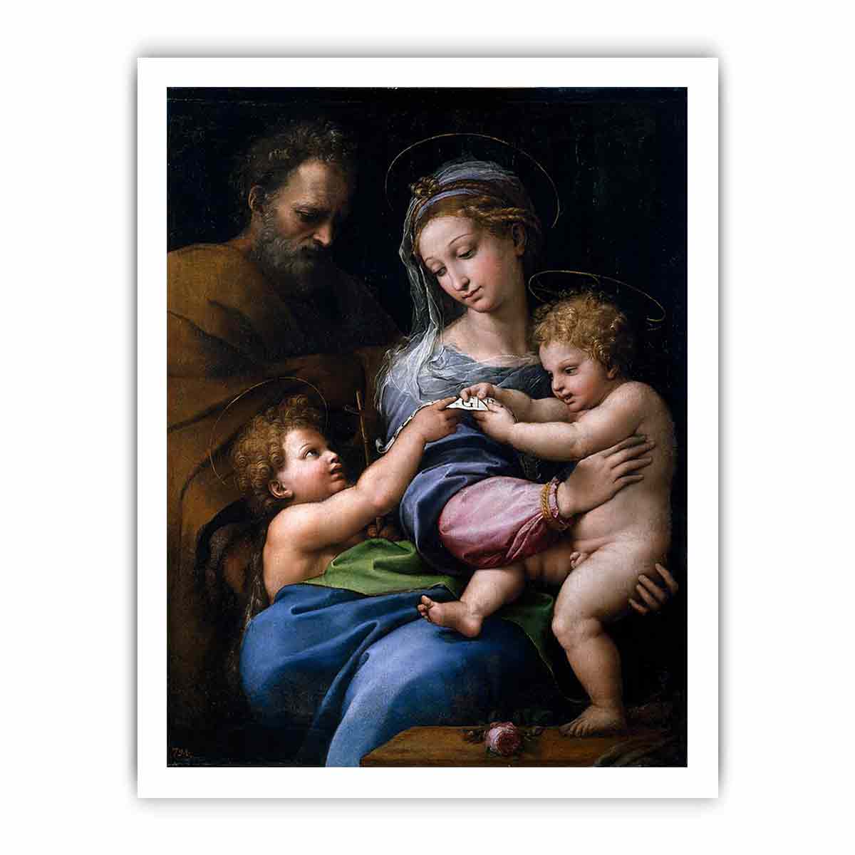 Madonna of the Rose By Raphael