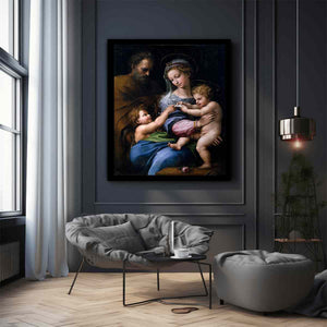 Madonna of the Rose By Raphael