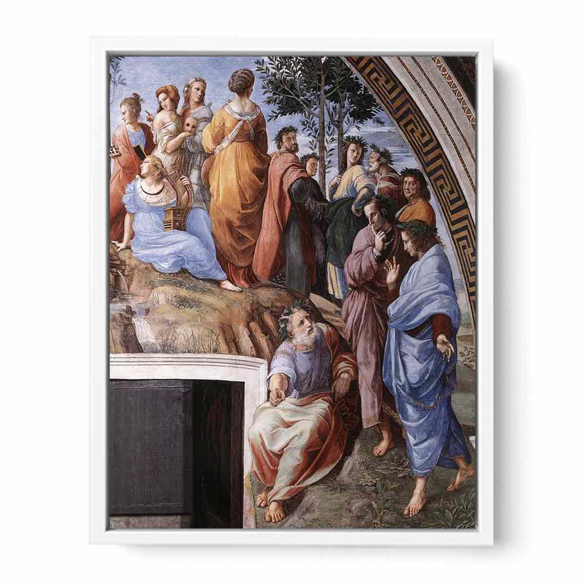 The Parnassus (detail) By Raphael