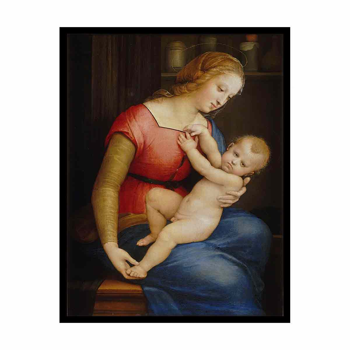Madonna d'Orleans By Raphael
