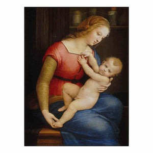 Madonna d'Orleans By Raphael