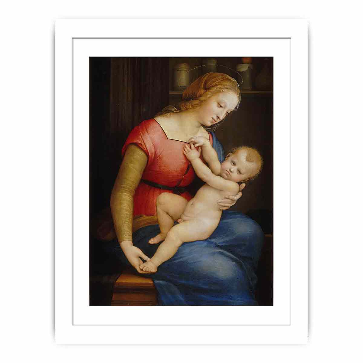 Madonna d'Orleans By Raphael