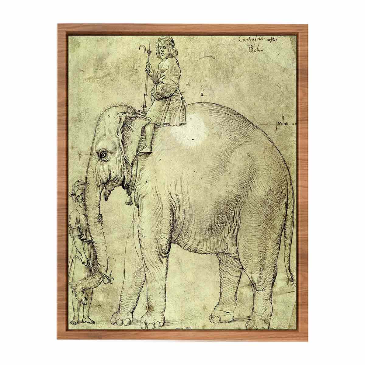 The Elephant Hanno By Raphael