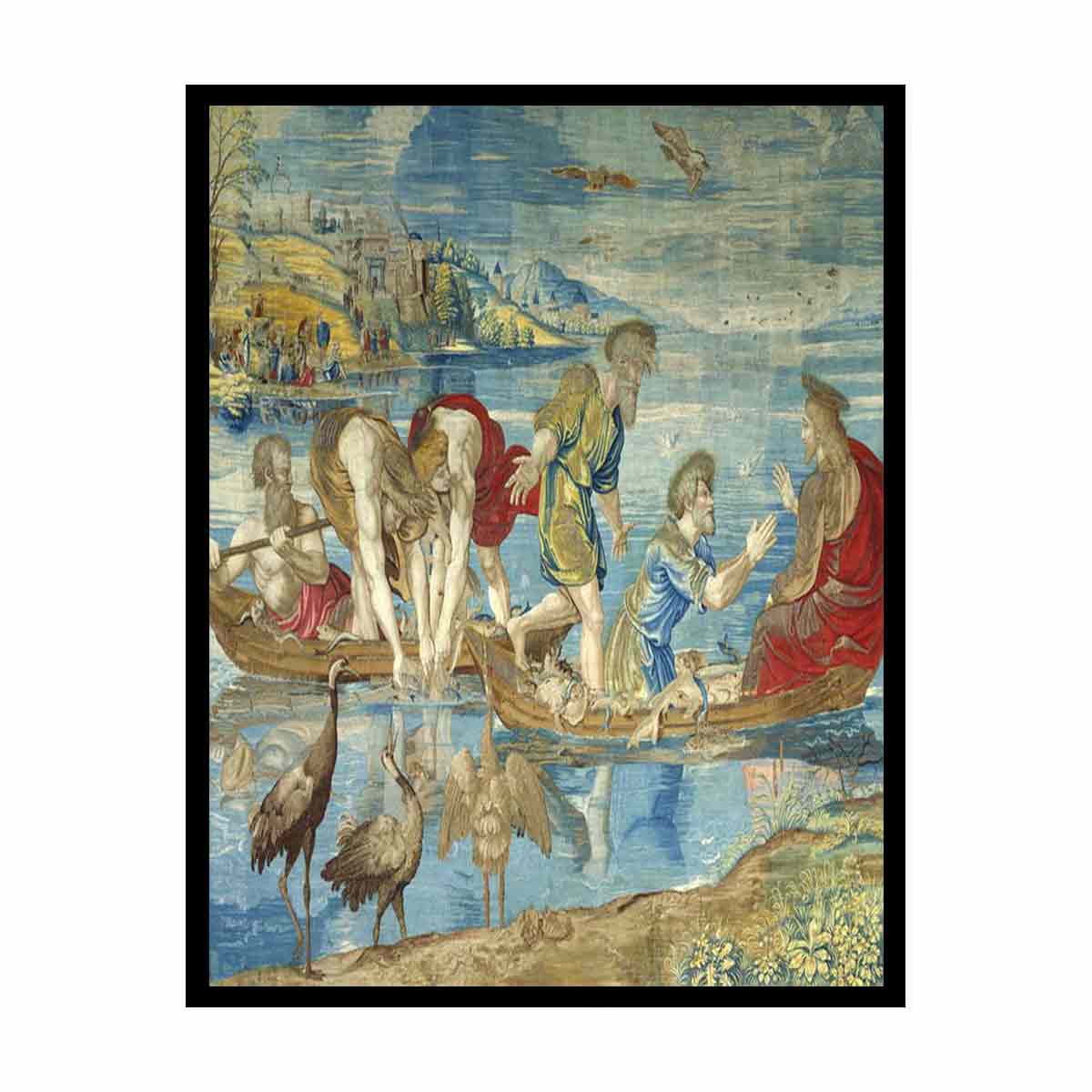 he Miraculous Draught of Fishes by Raphael, Vatican Museums