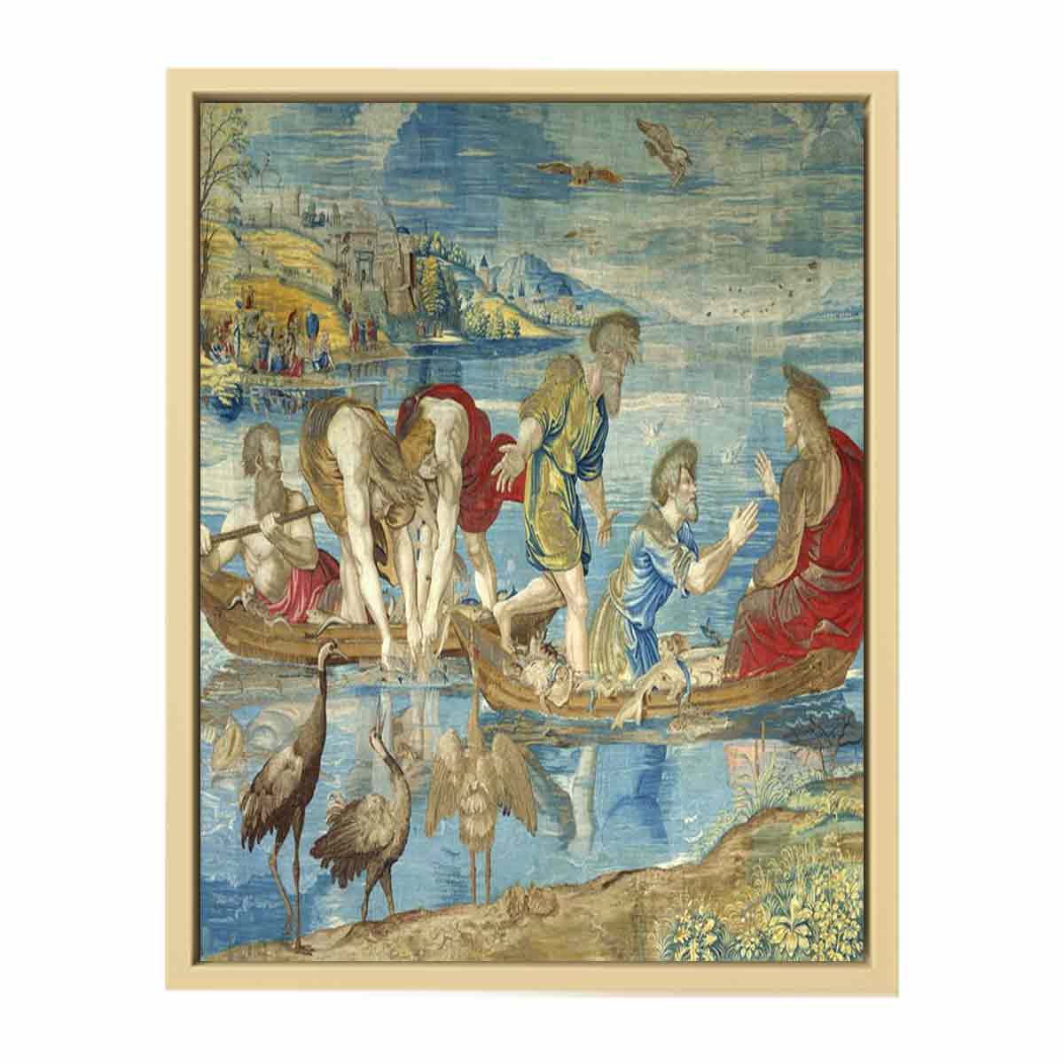 he Miraculous Draught of Fishes by Raphael, Vatican Museums