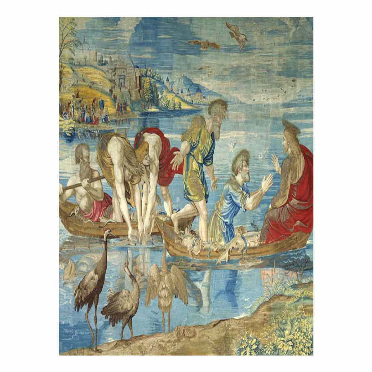 he Miraculous Draught of Fishes by Raphael, Vatican Museums