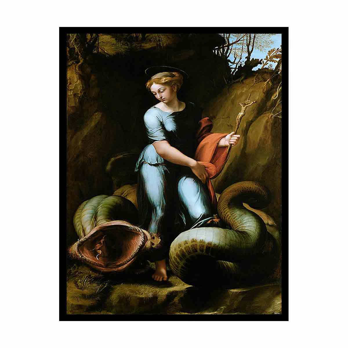 St Margaret and the Dragon (Raphael)