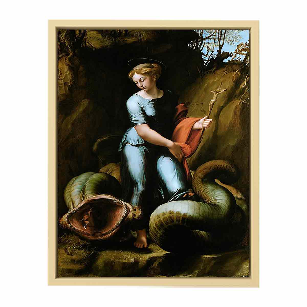 St Margaret and the Dragon (Raphael)