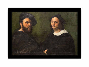 Portrait of Andrea Navagero and Agostino Beazzano By Raphael