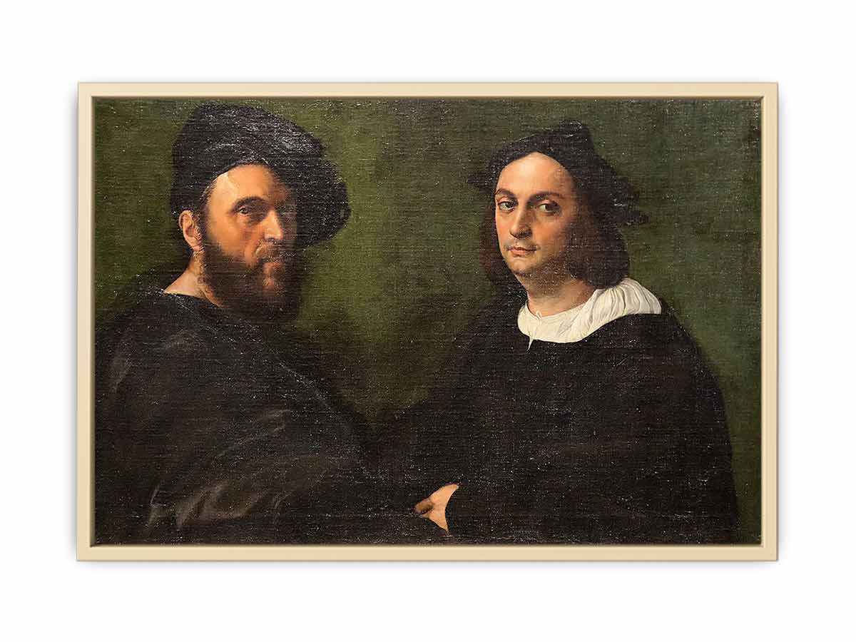 Portrait of Andrea Navagero and Agostino Beazzano By Raphael