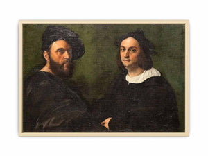 Portrait of Andrea Navagero and Agostino Beazzano By Raphael