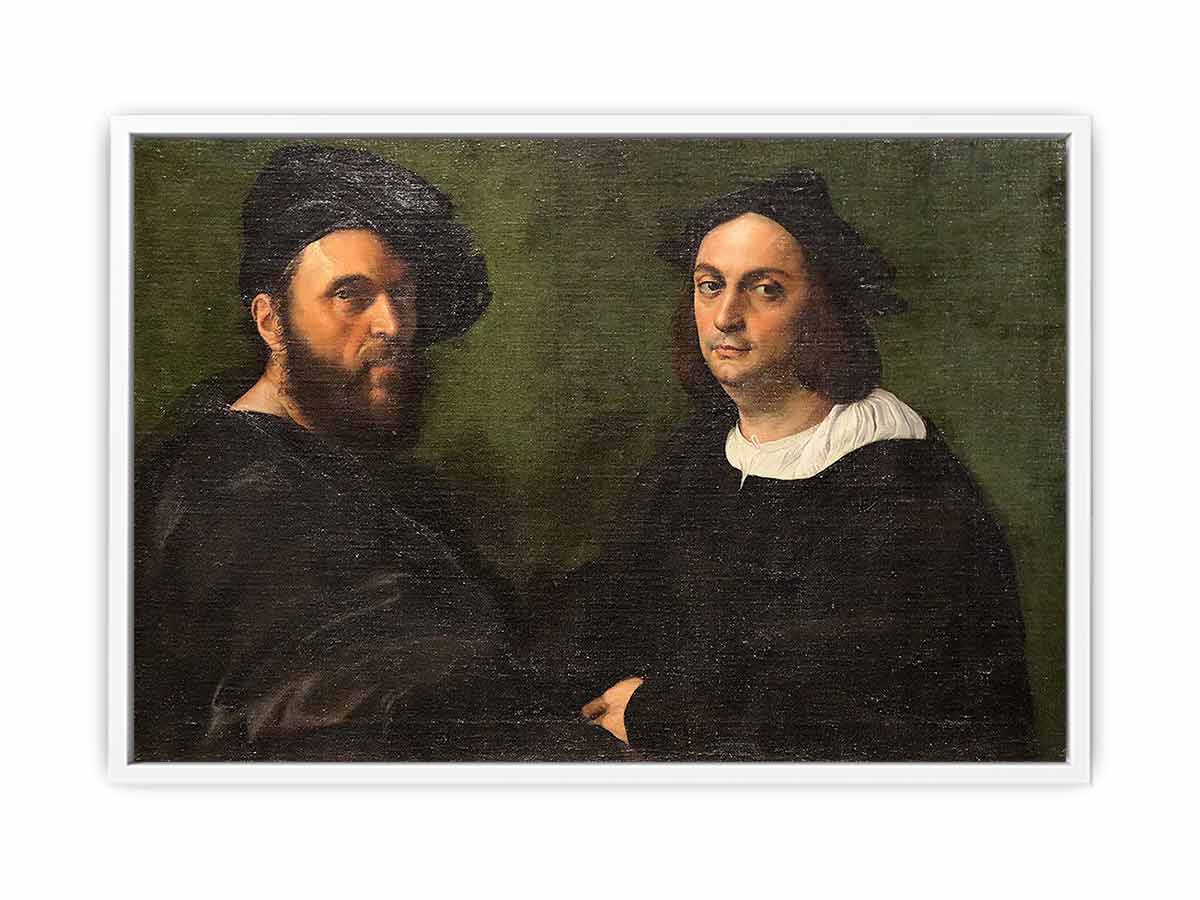 Portrait of Andrea Navagero and Agostino Beazzano By Raphael