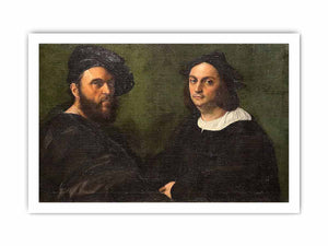 Portrait of Andrea Navagero and Agostino Beazzano By Raphael