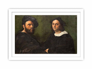 Portrait of Andrea Navagero and Agostino Beazzano By Raphael