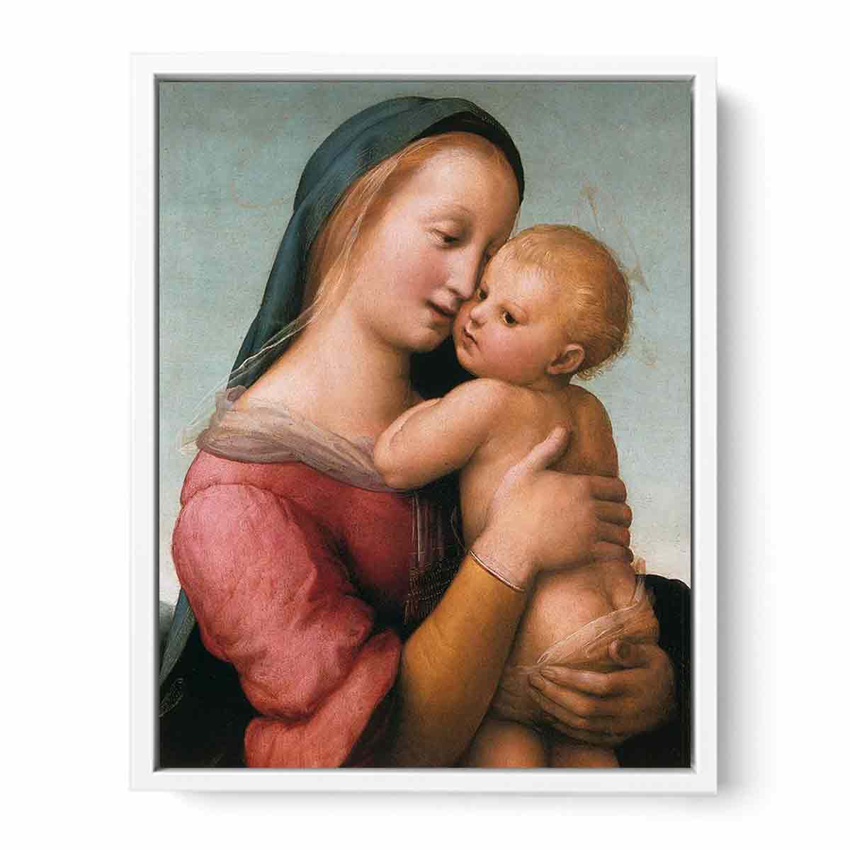 The Tempi Madonna (detail) By Raphael