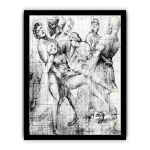 Modello for the Entombment By Raphael