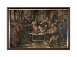 The Blinding of Elymas By Raphael