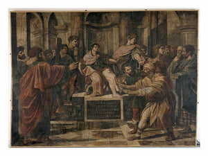The Blinding of Elymas By Raphael