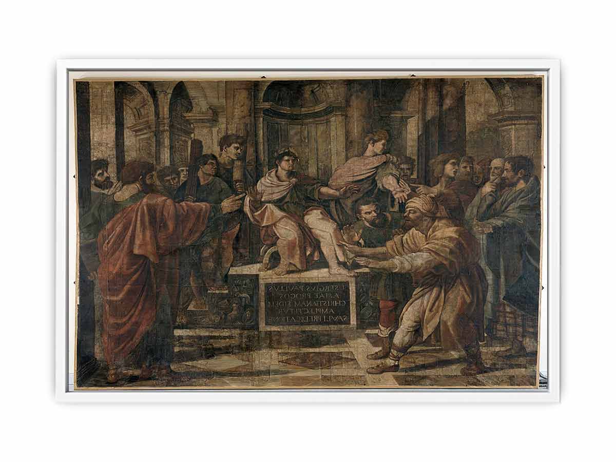The Blinding of Elymas By Raphael
