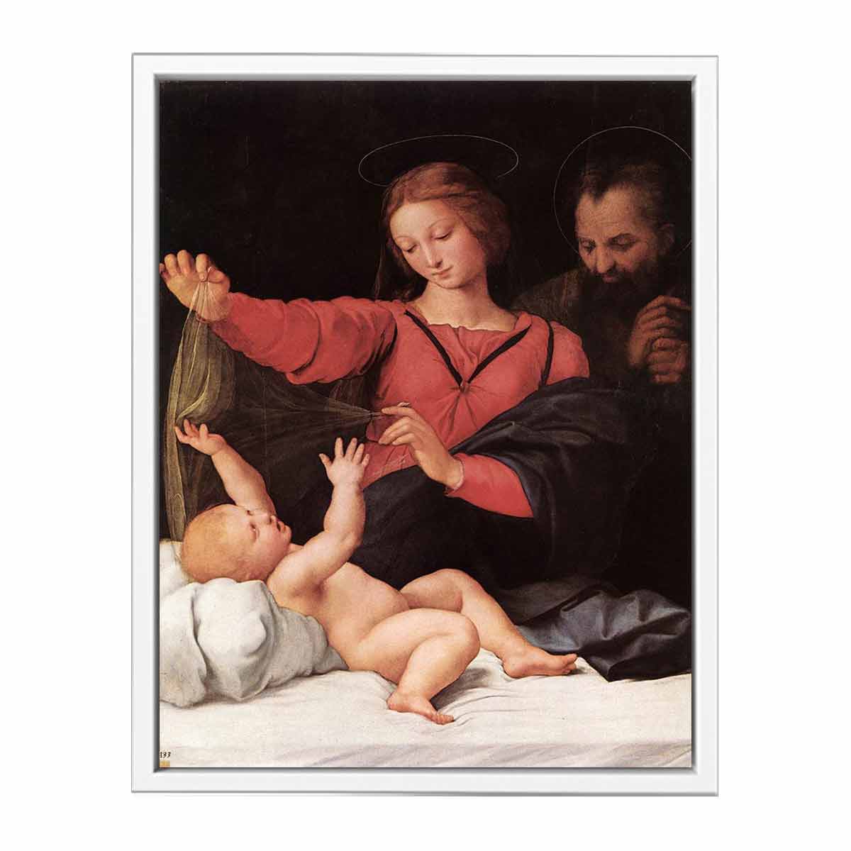 Madonna of Loreto (Madonna del Velo) By Raphael