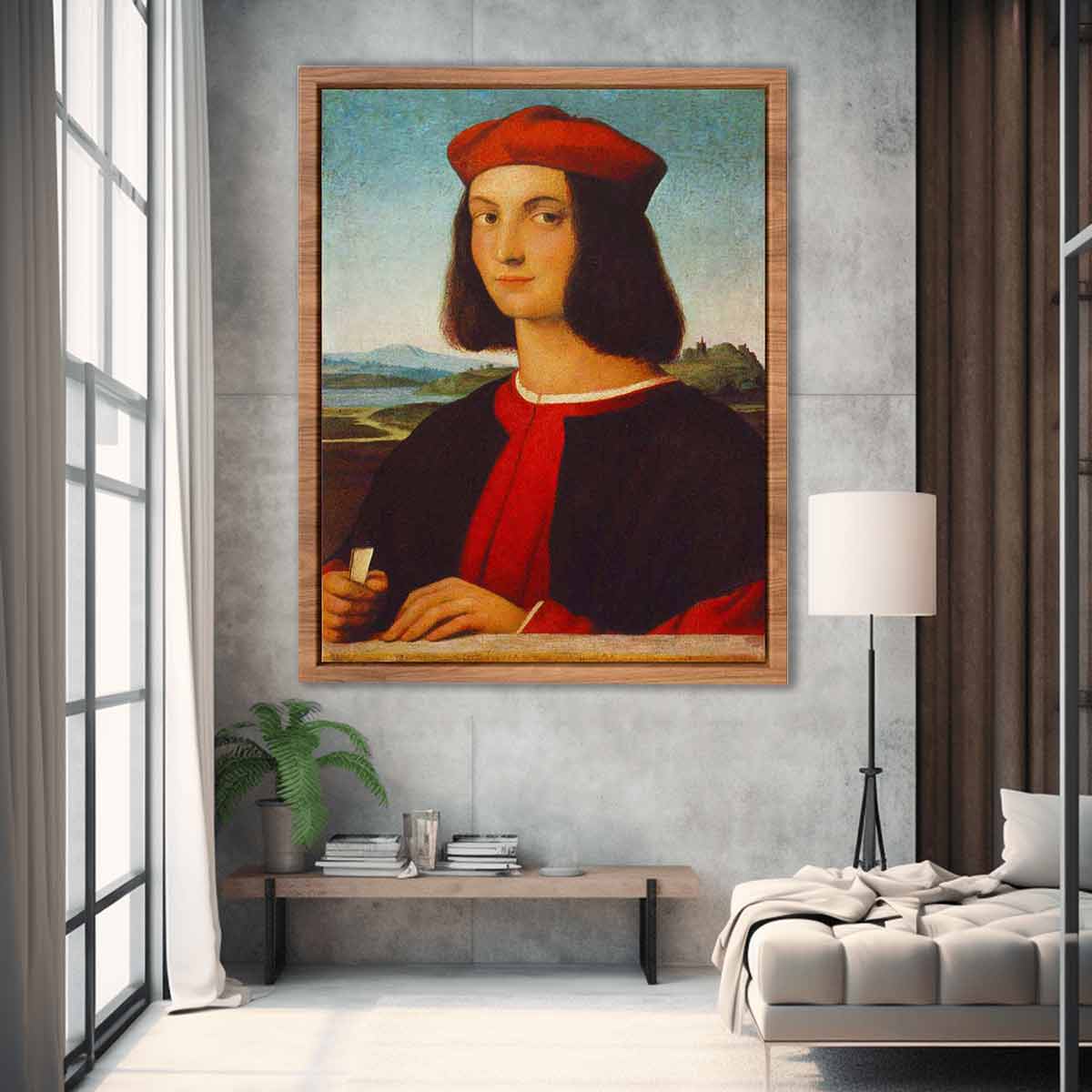 Portrait of Pietro Bembo By Raphael