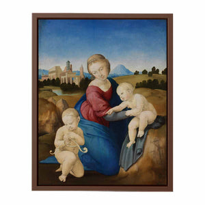 Madonna and Child with the Infant Saint John By Raphael