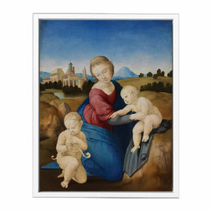 Madonna and Child with the Infant Saint John By Raphael