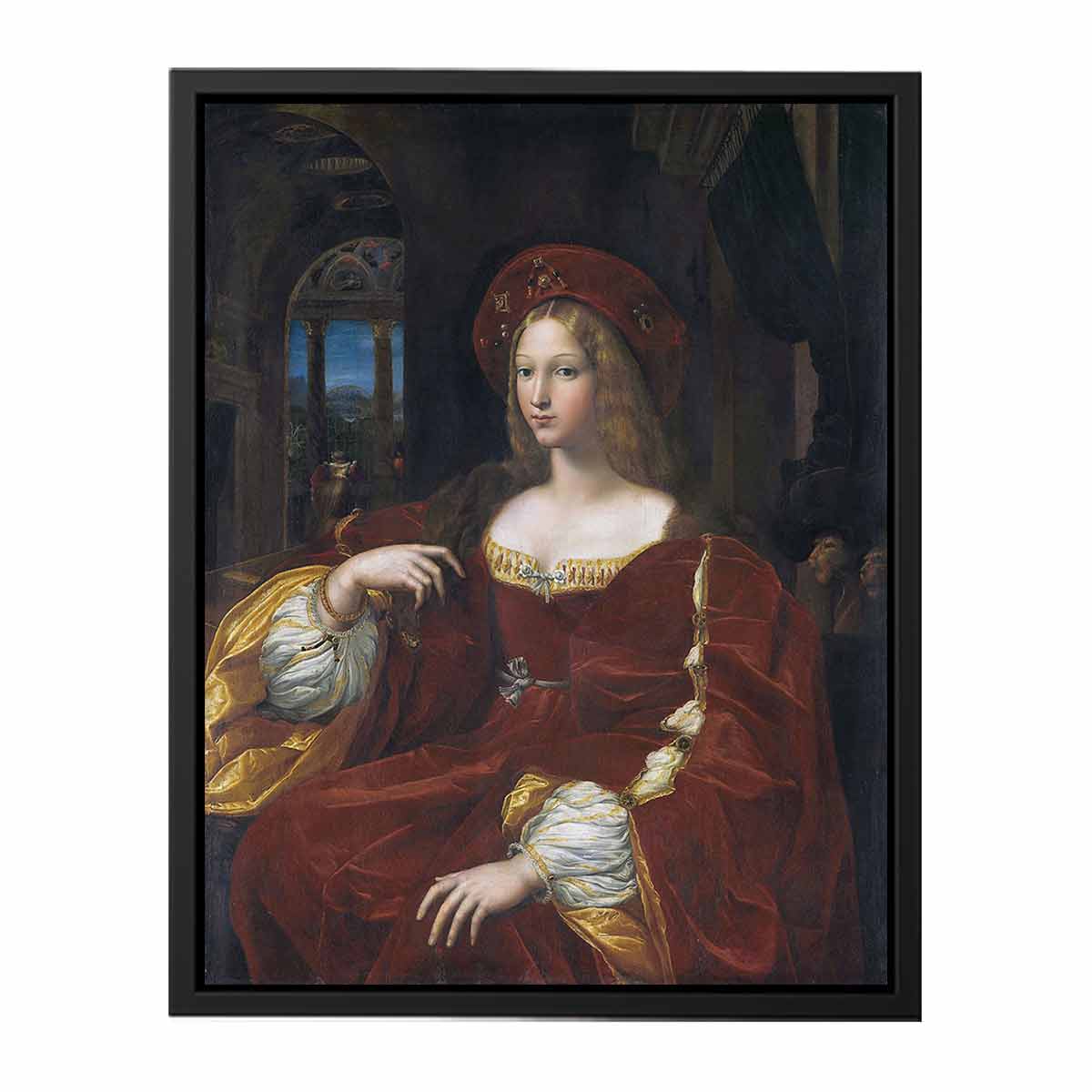 Portrait de Jeanne d'Aragon By Raphael
