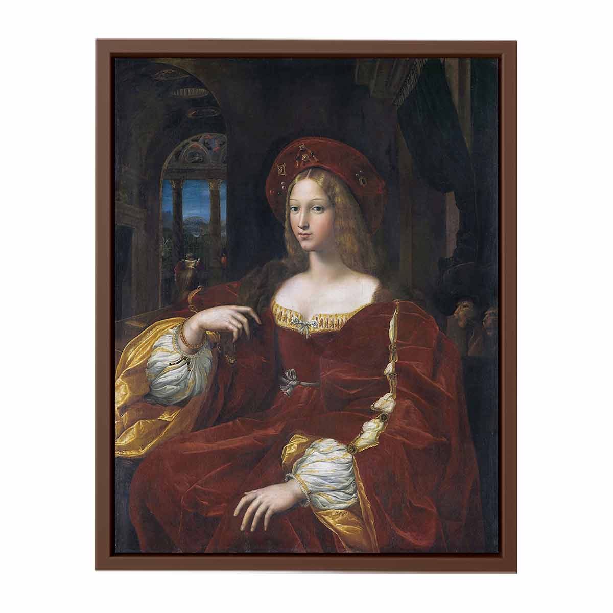 Portrait de Jeanne d'Aragon By Raphael
