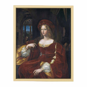 Portrait de Jeanne d'Aragon By Raphael