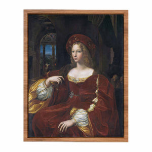 Portrait de Jeanne d'Aragon By Raphael