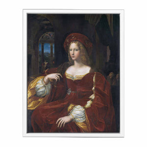 Portrait de Jeanne d'Aragon By Raphael