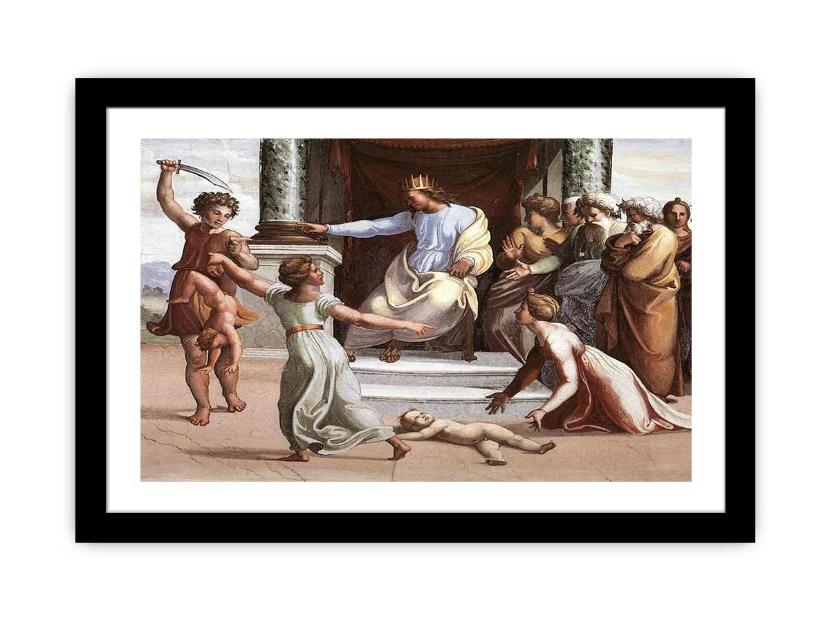 The Judgment of Solomon By Raphael