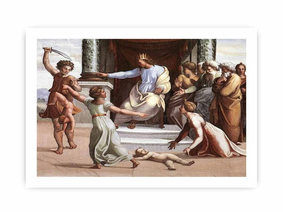 The Judgment of Solomon By Raphael