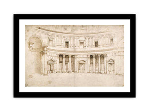 Interior of the Pantheon By Raphael