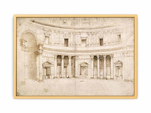 Interior of the Pantheon By Raphael
