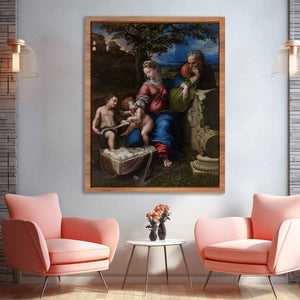 Holy Family below the Oak By Raphael