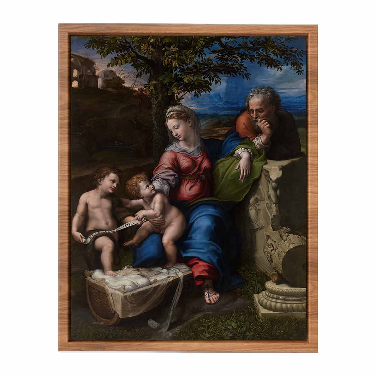 Holy Family below the Oak By Raphael